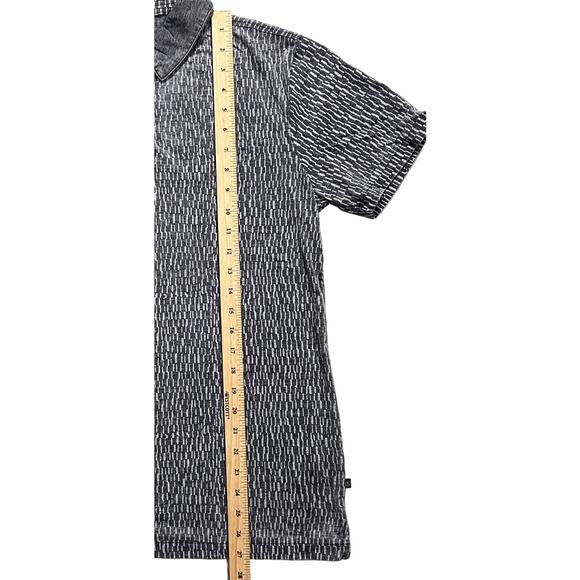 NWT Indigo Star Short Sleeve Knit Burnout Polo Small - Picture 2 of 8